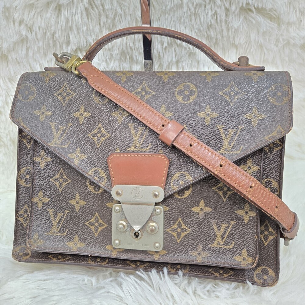 Louis Vuitton Monogram Monceau Handbag Shoulder Strap